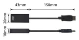 ACT AC7555 DisplayPort naar HDMI Adapter | Female | 4K | Zip Bag