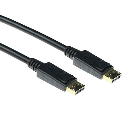 ACT AK3983 | DisplayPort 1.4 Kabel | 2,0m | Zwart | Power Pin 20 Niet Aangesloten