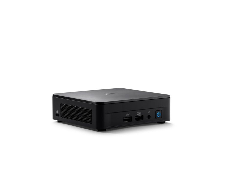 ASUS NUC 12 Pro Slim Barebone Desktopcomputer, Intel Core i7-1260P, Zonder DDR4-geheugen, opslag en besturingssysteem — productfoto 10