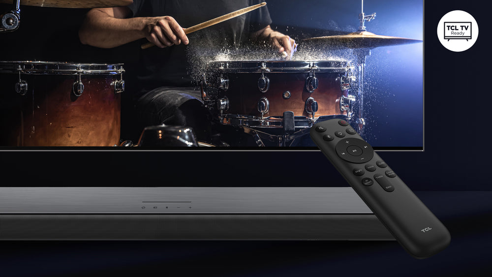TCL S55HE Titanium Soundbar | 2.1-kanaals | Zwart