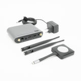 ACT Aero 4K Draadloos Presentatiesysteem (AC7960) | 4K (3840x2160) | USB-C | HDMI | Plug and Play | Multi User | Split Screen