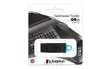 Kingston DataTraveler Exodia | 64GB USB-A 3.2 Flash Drive | Zwart