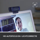 Logitech C920s PRO | 1080p 30FPS USB Webcam met Microfoon