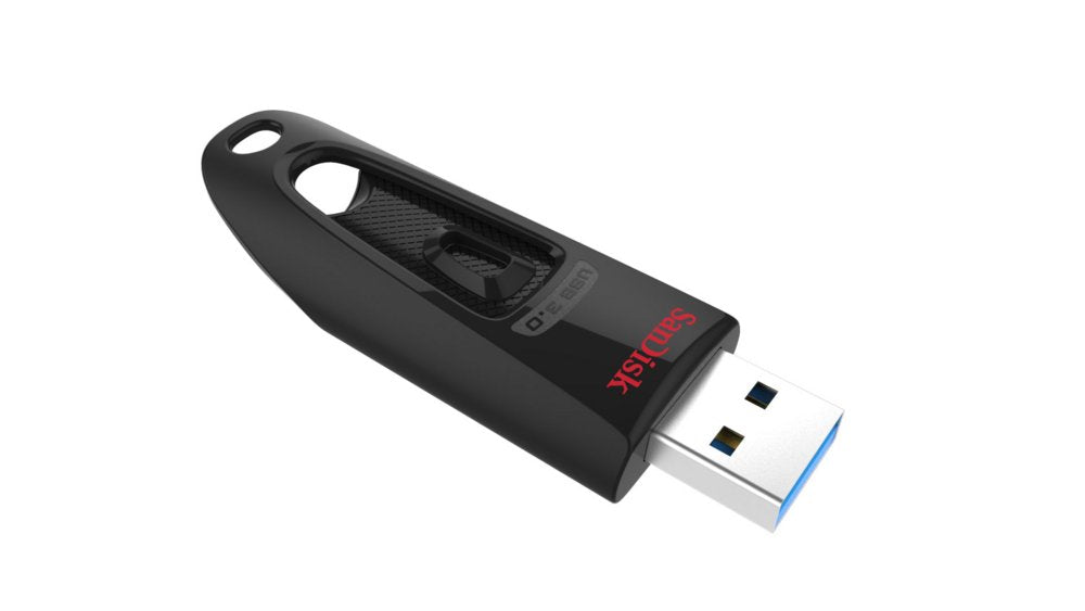 SanDisk Cruzer Ultra | 256GB USB-A 3.2 Flash Drive | Zwart