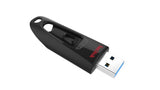SanDisk Cruzer Ultra | 256GB USB-A 3.2 Flash Drive | Zwart