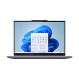 Lenovo IdeaPad 5i 2-in-1 laptop, 14 inch, Intel Core Ultra 5, 8GB RAM, 512GB SSD — zijkant met aansluitingen