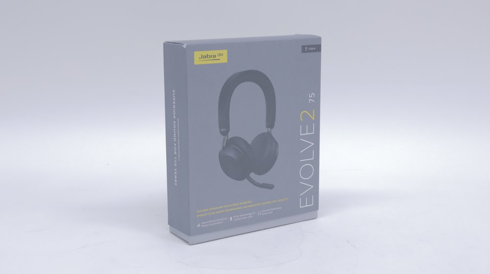 Jabra Evolve2 75 | Draadloze On-Ear Headset | ANC | RF | USB-A | Zwart | 2e Kans