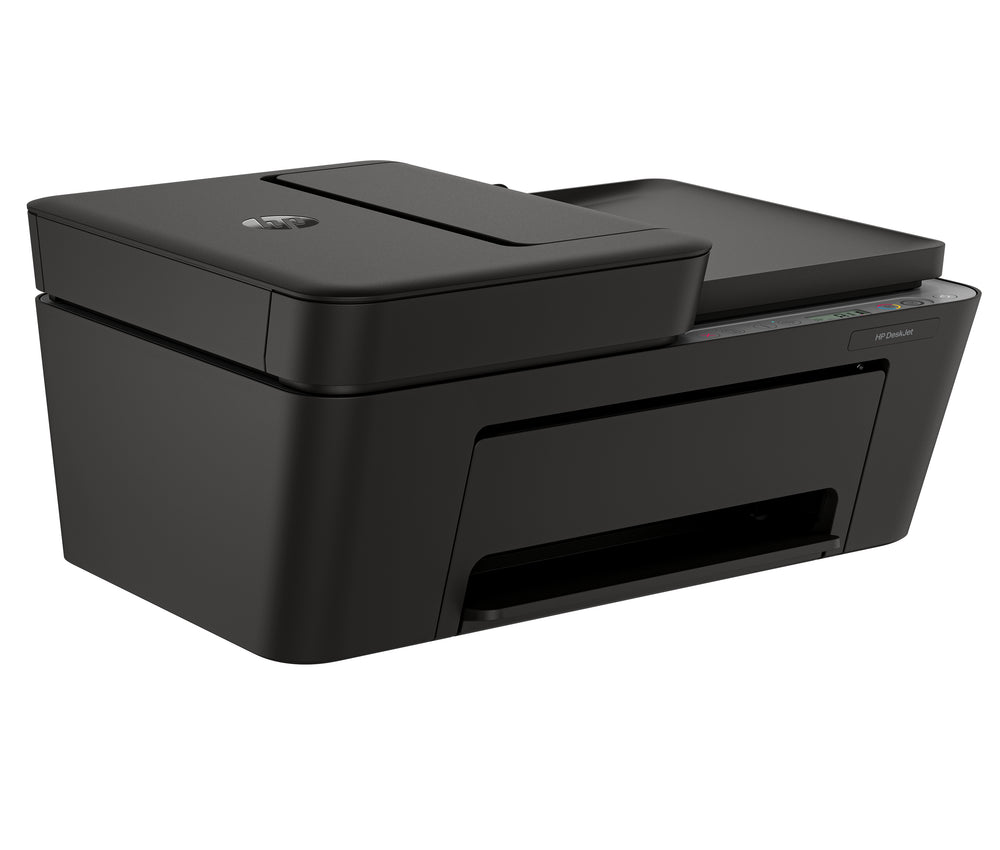HP DeskJet 4320 All-in-One Printer, Wifi, Dubbelzijdig Printen, Scan en Kopieer, A4, Kleur — zijaanzicht