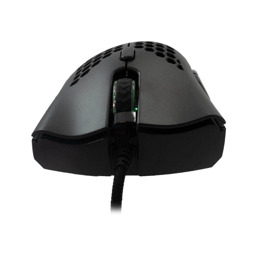 Baracuda CORAL RGB | Bedrade Gaming Muis | USB-A | 12800 DPI | Zwart