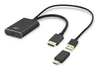 ACT AC7537 | HDMI naar USB Type C female adapter | 4K 60Hz
