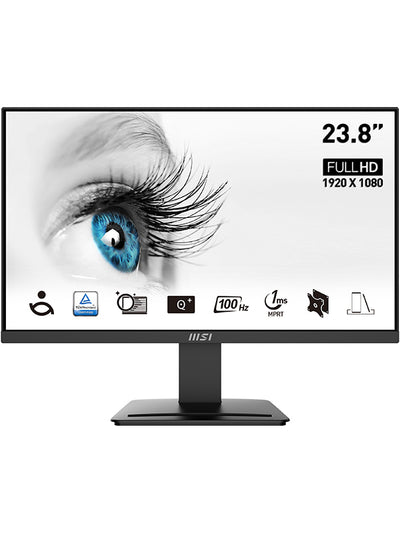MSI PRO MP2412 | 23,8" Full HD VA Monitor (100Hz) | 1920x1080 | HDMI + DisplayPort | VESA