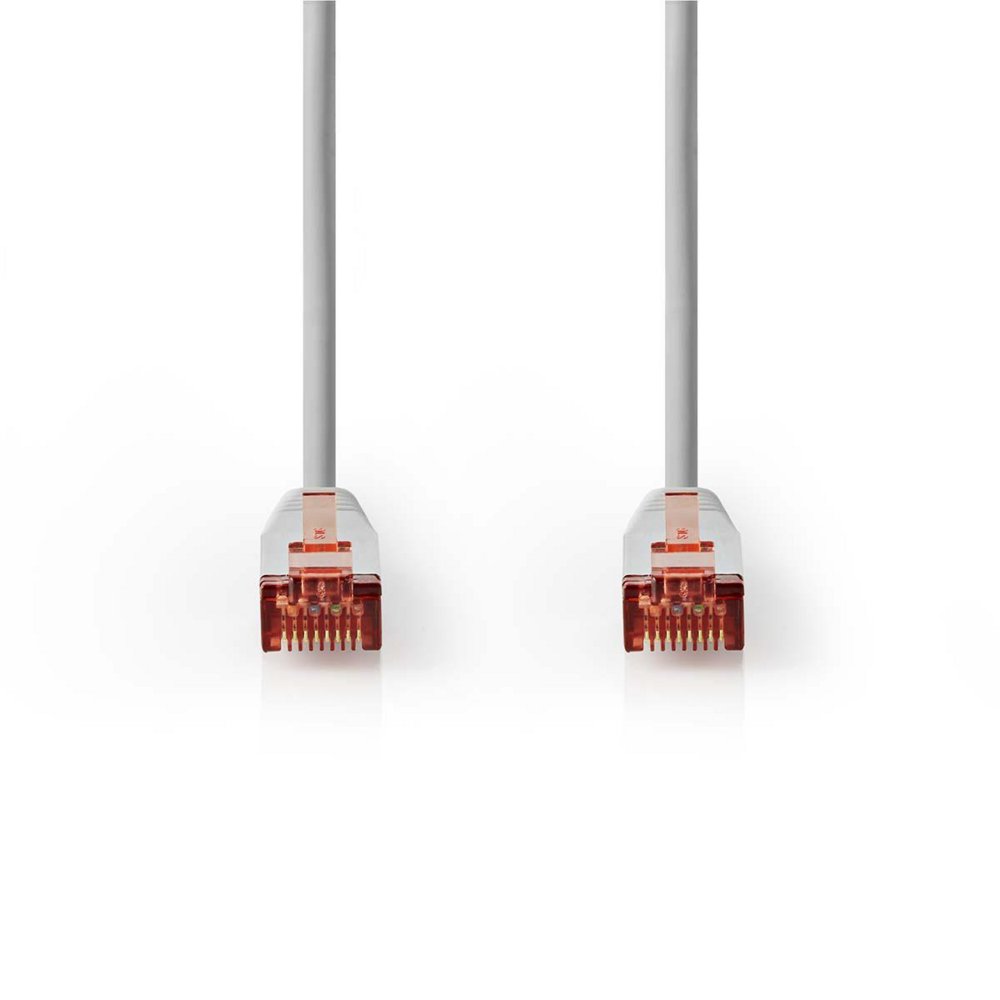 Nedis netwerkkabel | Cat6 | S/FTP (S-STP) | 5 m | Grijs | CCGB85221GY50