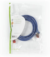 Nedis netwerkkabel | Cat6 | S/FTP (S-STP) | 2 m | Blauw | CCGP85221BU20