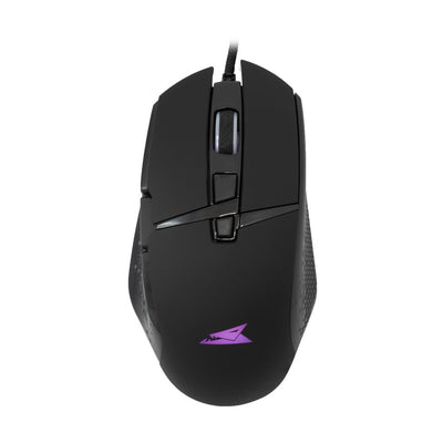 Baracuda RAPTOR RGB | Bedrade Gaming Muis | USB-A | 6400 DPI | Zwart