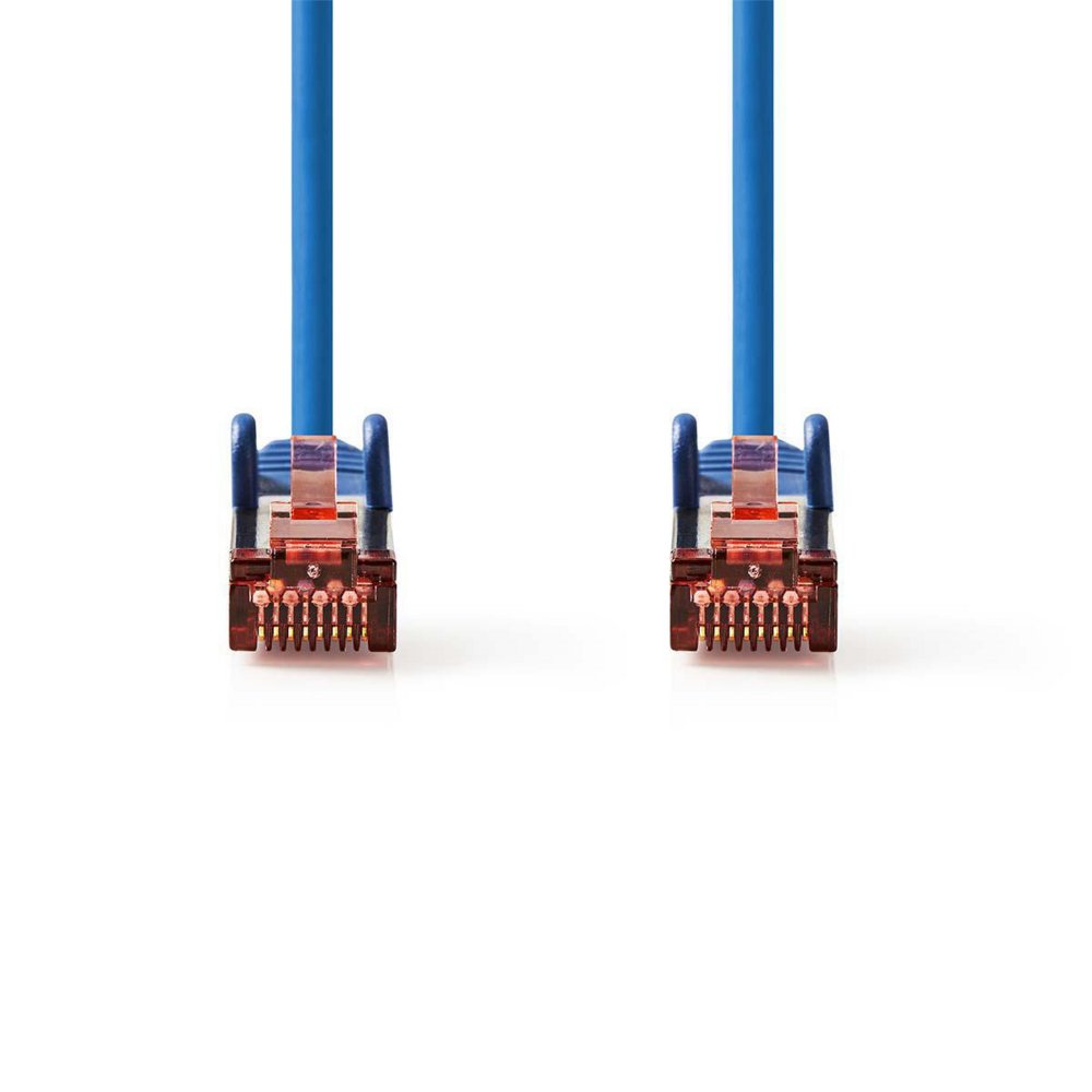 Nedis netwerkkabel | Cat6 | S/FTP (S-STP) | 2 m | Blauw | CCGP85221BU20