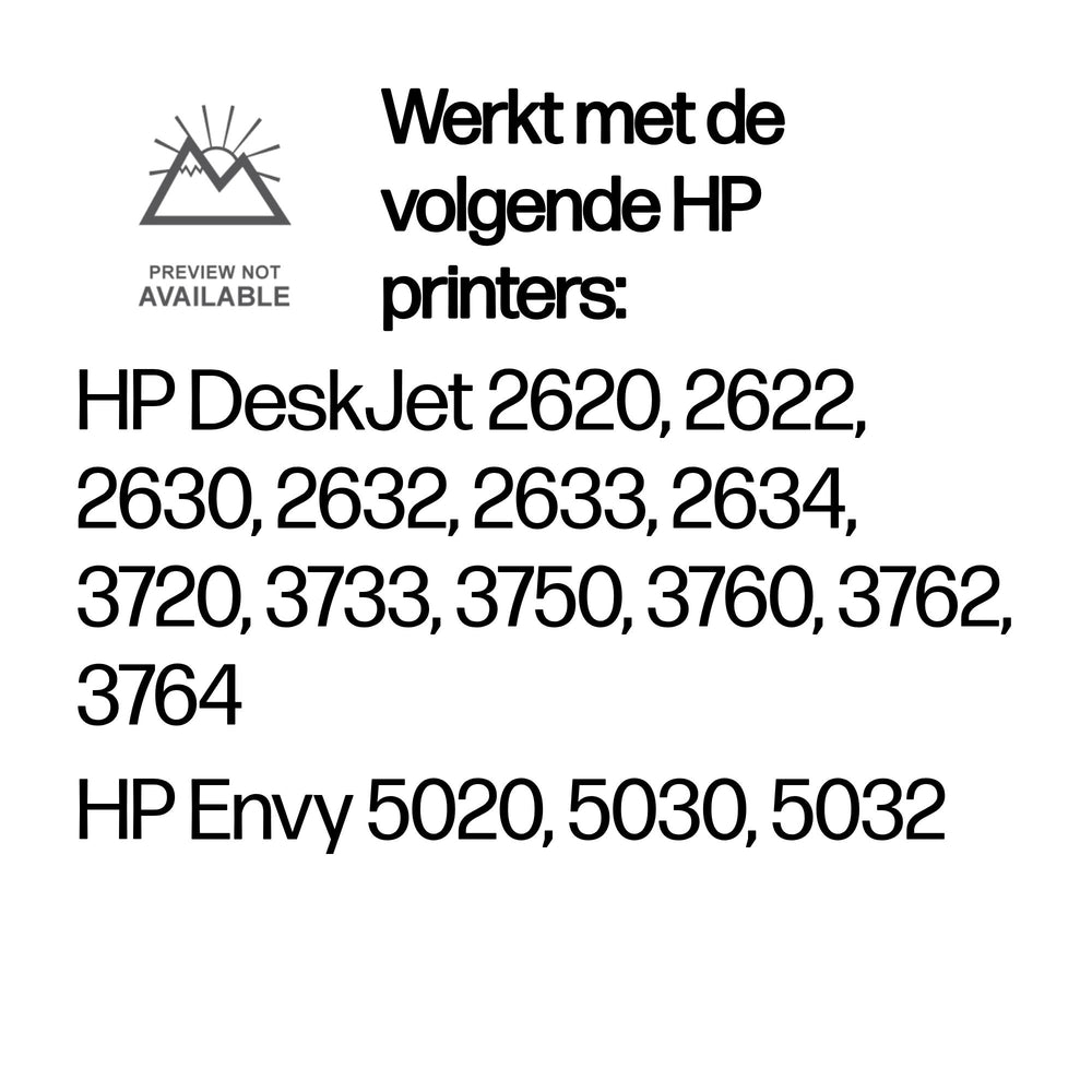HP 304 | Originele Zwarte Inktcartridge