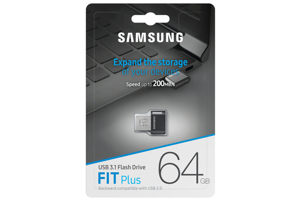 Samsung MUF-64AB | 64GB USB-A 3.2 Flash Drive | Grijs