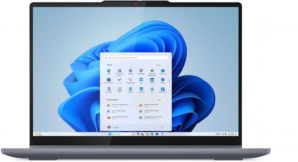 Lenovo IdeaPad 5i 2-in-1 laptop, 14 inch, Intel Core Ultra 5, 8GB RAM, 512GB SSD — productfoto 10