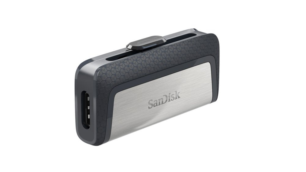 SanDisk Ultra Dual Drive USB Type-C | 128GB USB Flash Drive | USB Type-A / USB Type-C 3.2 Gen 1 (3.1 Gen 1) | Zwart, Zilver