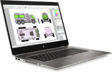 HP ZBook Studio x360 G5 refurbished laptop, 15,6" 4K touch — aanzicht 3