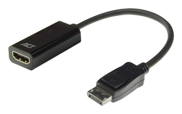 ACT AC7555 DisplayPort naar HDMI Adapter | Female | 4K | Zip Bag