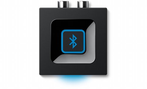 Logitech Bluetooth Audio Adapter | Draadloos Streamen | 3,5mm & RCA | Zwart