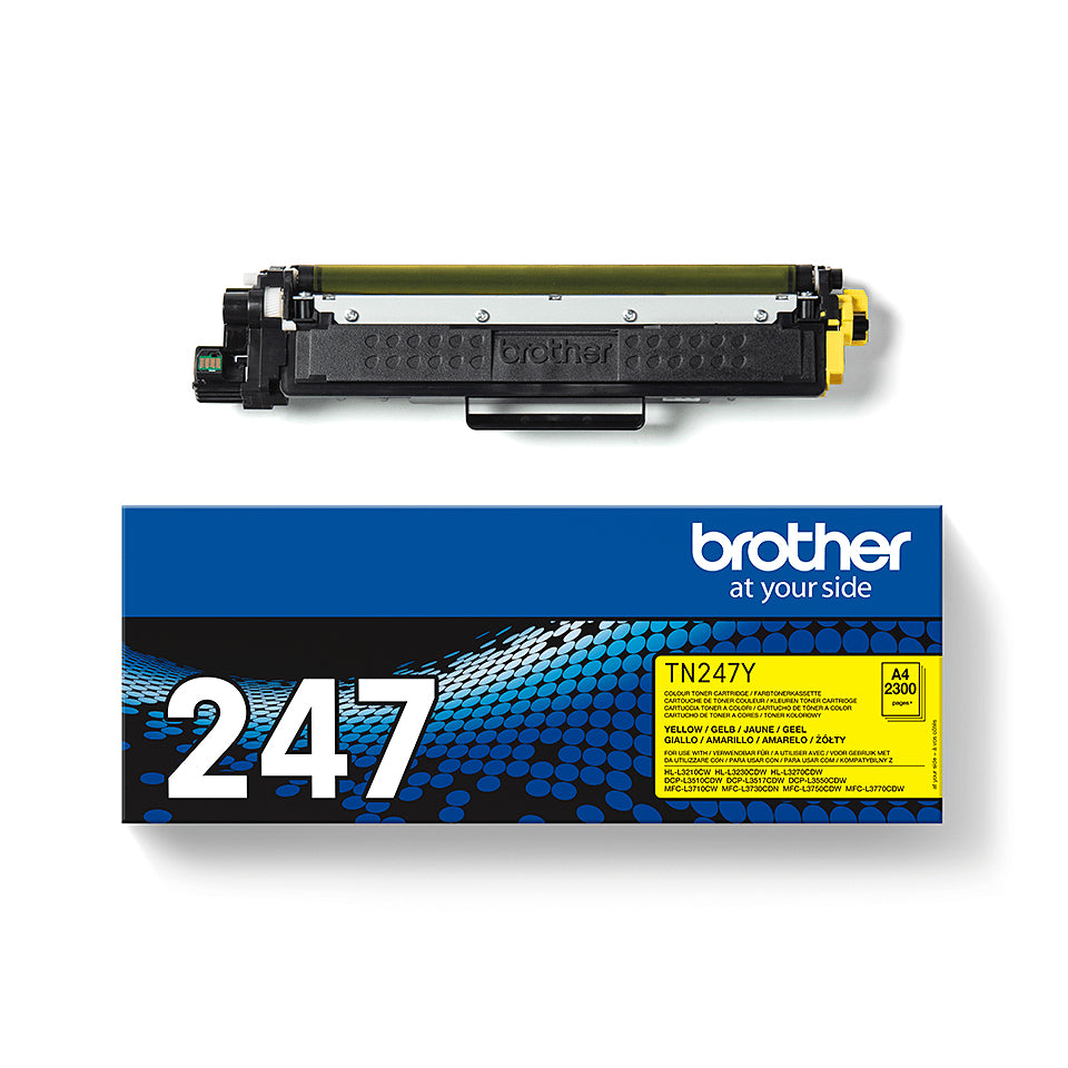Brother TN-247Y | Tonercartridge | Origineel | Geel | 1 stuk