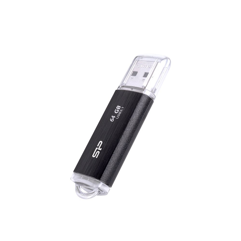 Silicon Power Blaze B02 | 64GB USB-A 3.2 Flash Drive | Zwart