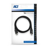 ACT AC7402 | USB 3.2 Gen 1 Kabel | USB-C naar USB-C | 2m | Zwart
