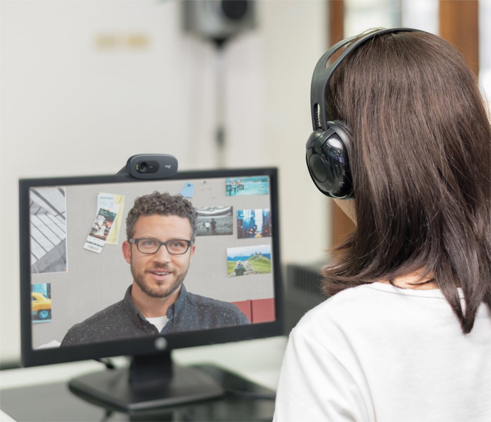 Logitech C505e | 720p 30FPS USB Webcam met Microfoon