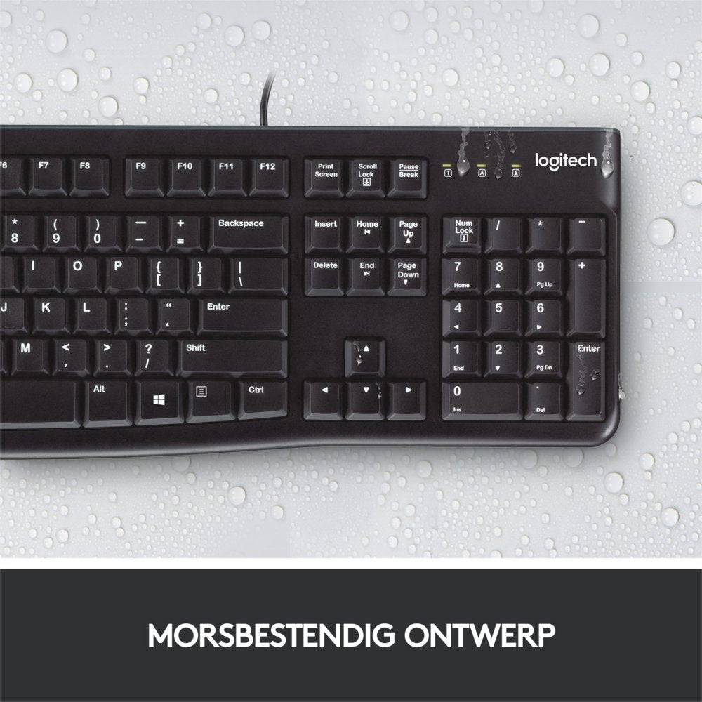 Logitech K120 | Zakelijk Bedraad Toetsenbord | QWERTY