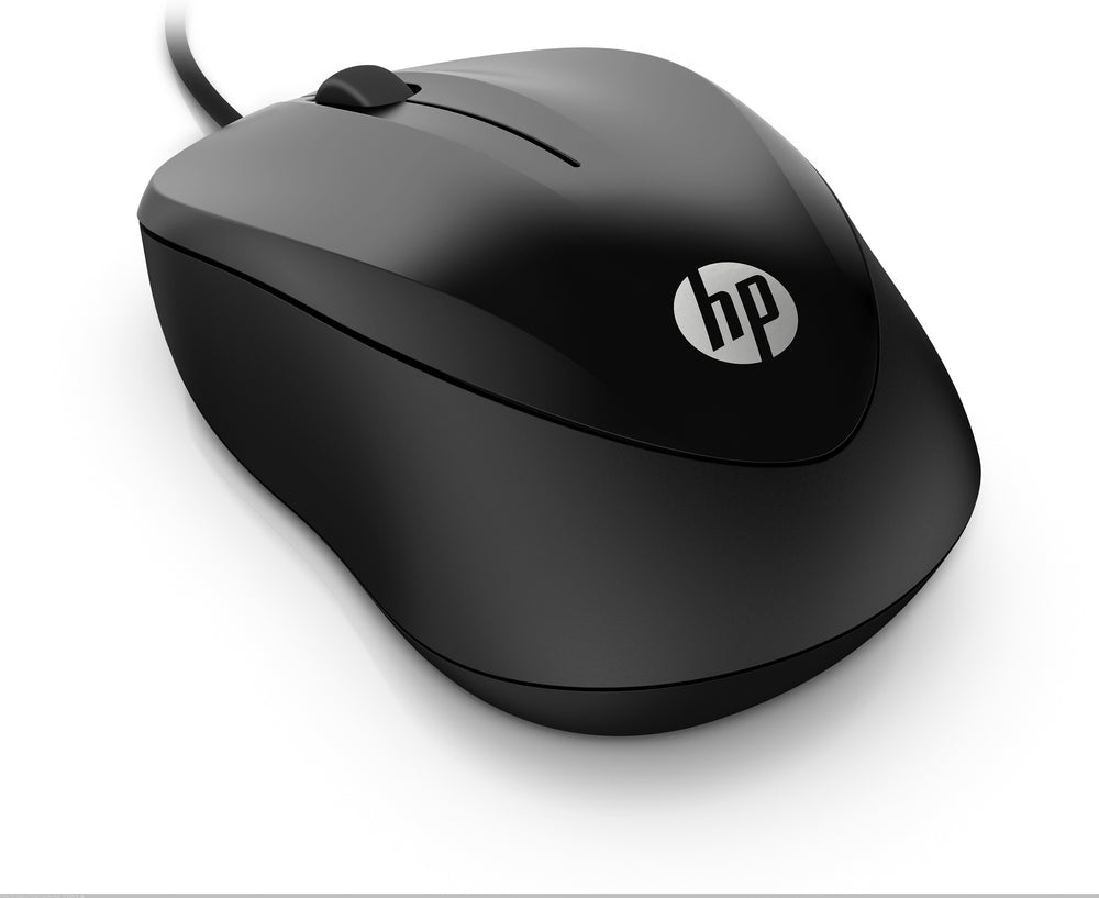 HP 1000 | Bekabelde Muis | Links- en Rechtshandig | 1000 DPI | Zwart