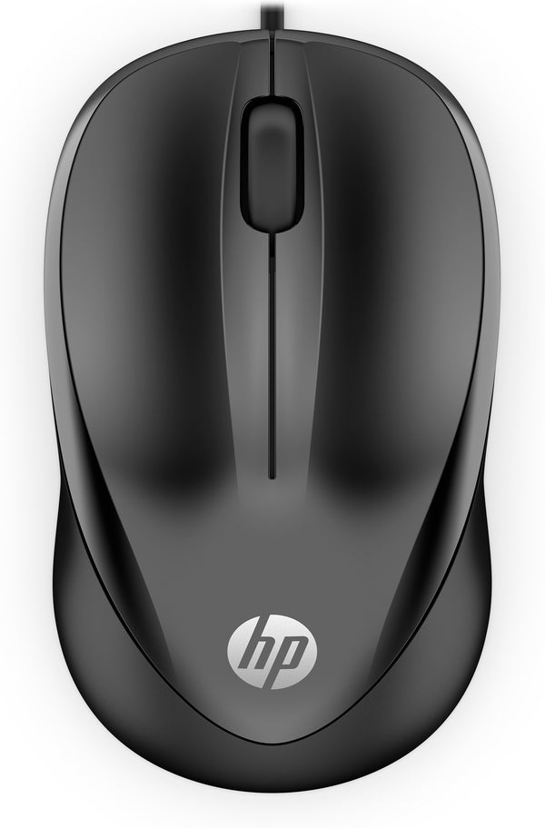 HP 1000 | Bekabelde Muis | Links- en Rechtshandig | 1000 DPI | Zwart