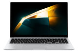 Samsung Book 4 laptop, 15,6 inch, Intel Core 5, 16GB RAM, 512GB SSD — vooraanzicht opengeklapt