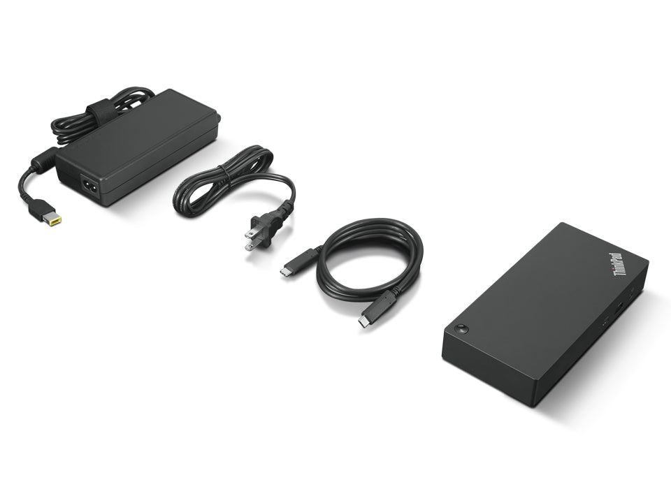 Lenovo Docking Station | USB-C | Zwart