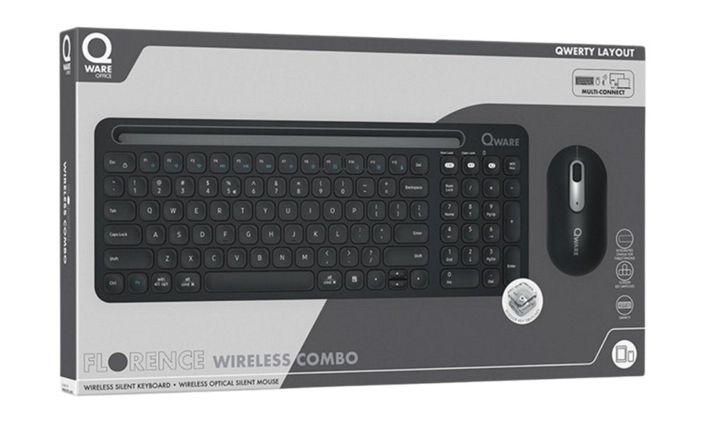 QWARE Wireless Desktop Combo Florence Zwart | Returned