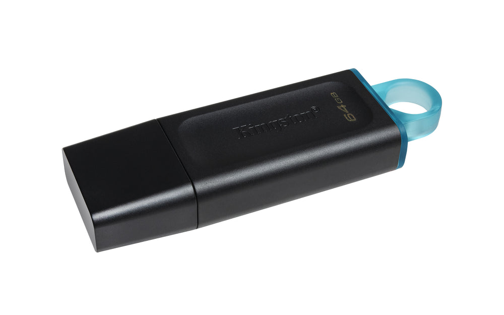 Kingston DataTraveler Exodia | 64GB USB-A 3.2 Flash Drive | Zwart