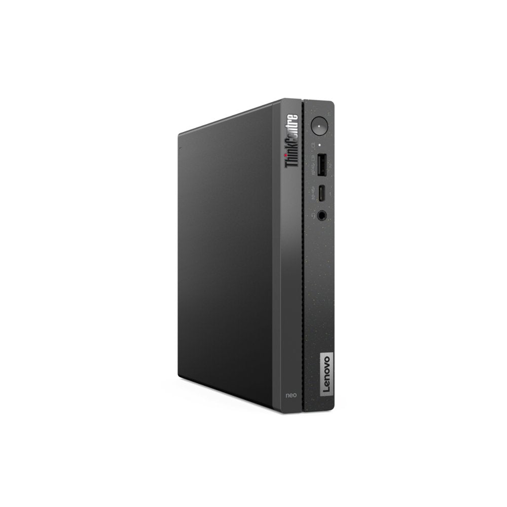 Lenovo Thinkcentre Neo 50q, Intel Core i3-1215U, 8GB RAM, 256GB SSD, W11 Pro, Mini PC — achterzijde