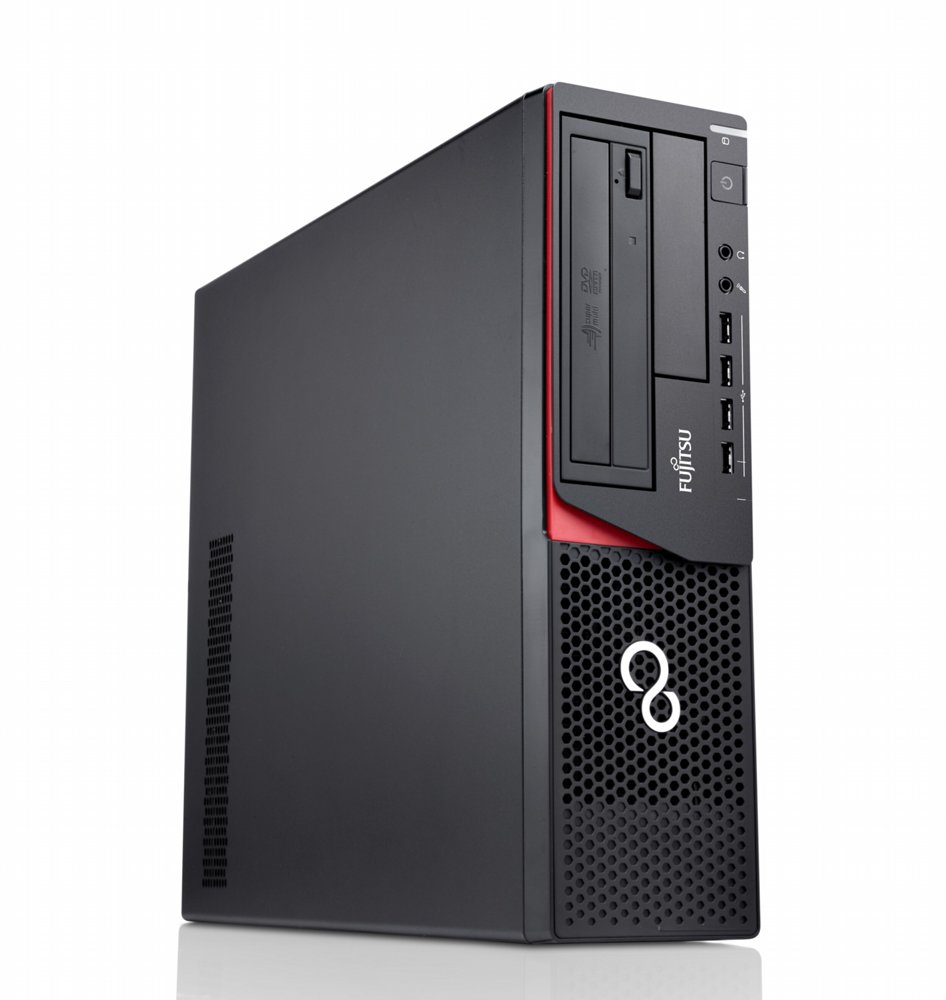 Fujitsu Esprimo E920, Intel Core i5-4570, 4GB RAM, 240GB SSD, Windows 10 Professional, Refurbished Silver — zijaanzicht