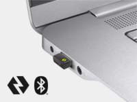 Logitech MX Master 3s for Business | Draadloze Muis | RF-Draadloos + Bluetooth | 8000 DPI | Grafiet