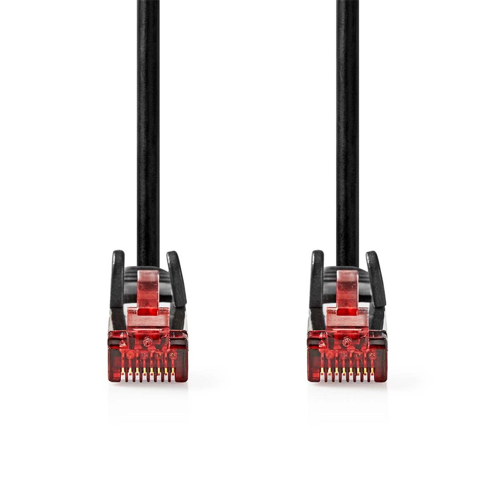 Nedis netwerkkabel | Cat6 | U/UTP (UTP) | 1 m | Zwart | CCGL85200BK10