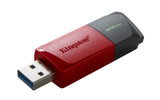 Kingston DataTraveler Exodia M | 128GB USB-A 3.2 Flash Drive | Zwart/Rood