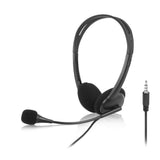 ACT AC9330 | On-Ear Headset met Microfoon | Zwart