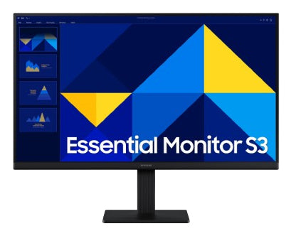 Samsung Essential S30GD, 27" Full HD IPS, 100Hz, HDMI, Monitor — vooraanzicht