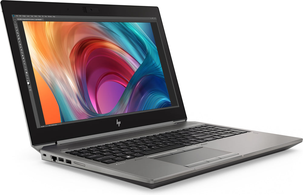 HP ZBook 15 G6 refurbished laptop, 15,6" Full HD — aanzicht 3