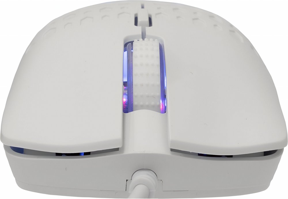 Baracuda OCTOPUS RGB | Bekabelde Gaming Muis | Rechtshandig | USB-A | 3600 DPI | Wit