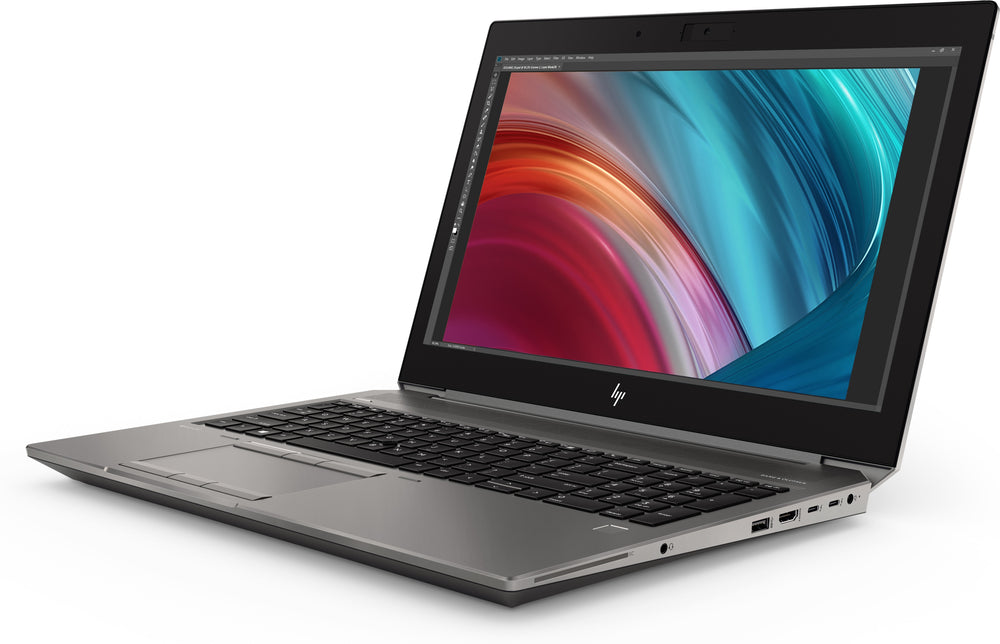 HP ZBook 15 G6 refurbished laptop, 15,6" Full HD — aanzicht 2