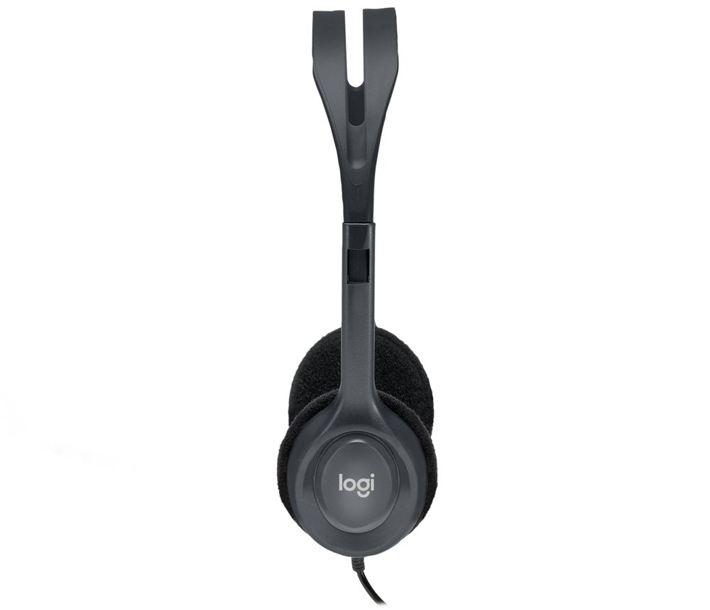 Logitech H111 | On-Ear Bedrade 3,5mm Koptelefoon met Microfoon | Grijs