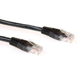 ACT netwerkkabel | Cat6 | U/UTP (UTP) | 2 m | Zwart