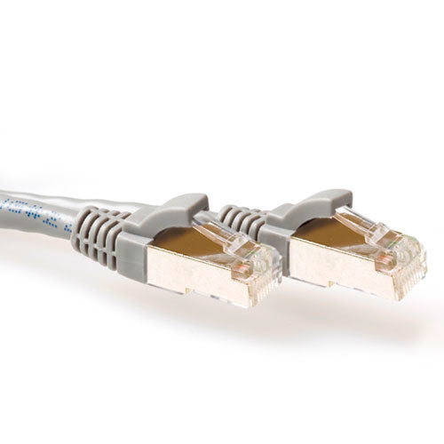 ACT netwerkkabel | Cat6a | S/FTP (S-STP) | 2 m | Grijs | FB3002